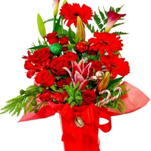 Christmas flowers and gifts