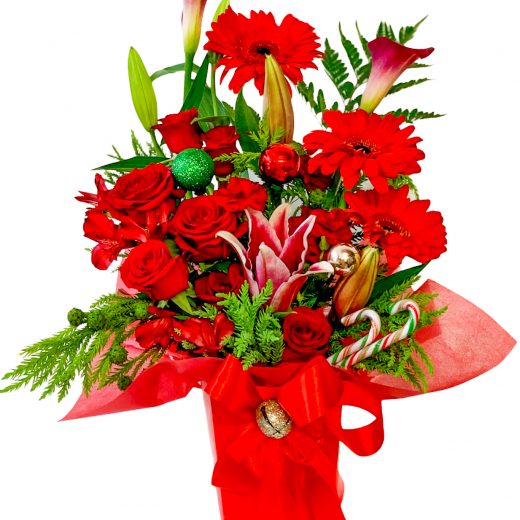 Flowers and gifts for Christmas